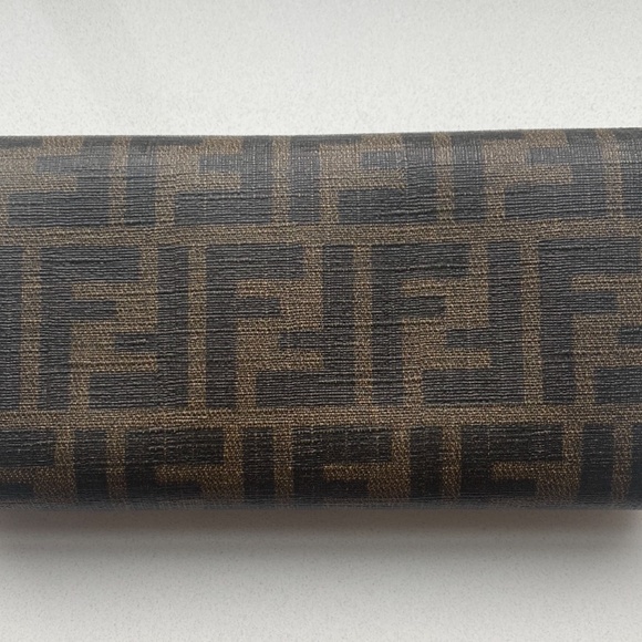 Fendi Handbags - FENDI Tobacco Zucca Coated Canvas Continental Wallet